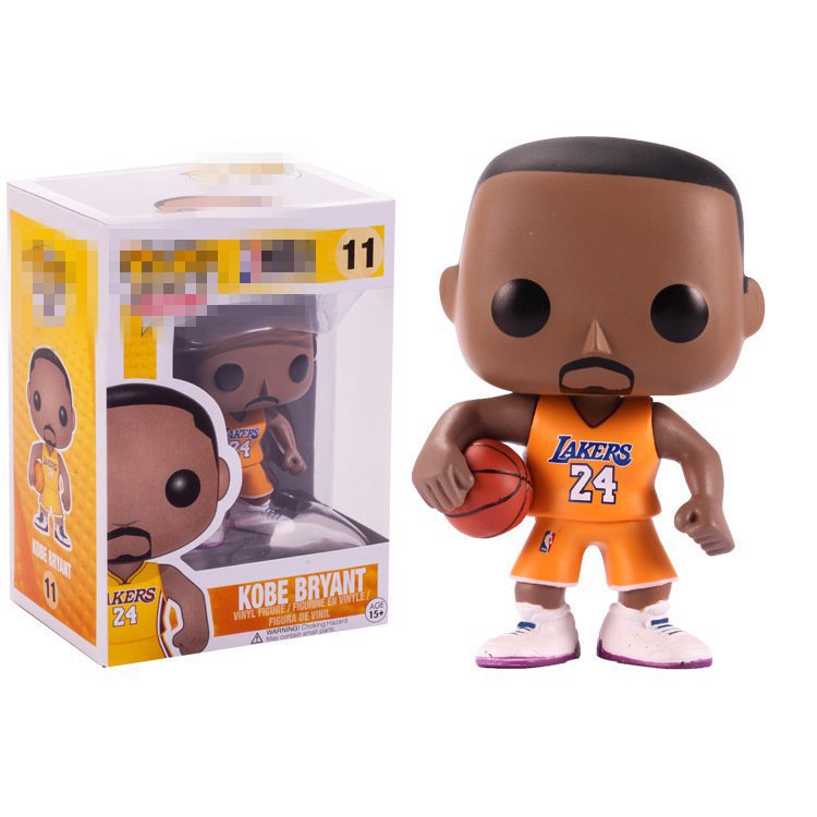 Basketball NBA Star James Kobe Stephen Curry Kyrie Irving John Wall Action Figure Collectible Model Toy for Fans Gifts