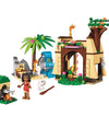 515Pcs Vaiana Moanas Ocean Voyage Restore The Heart Of Te Fiti Set Building Blocks Maui Toys Compatible with legoinges   Friends