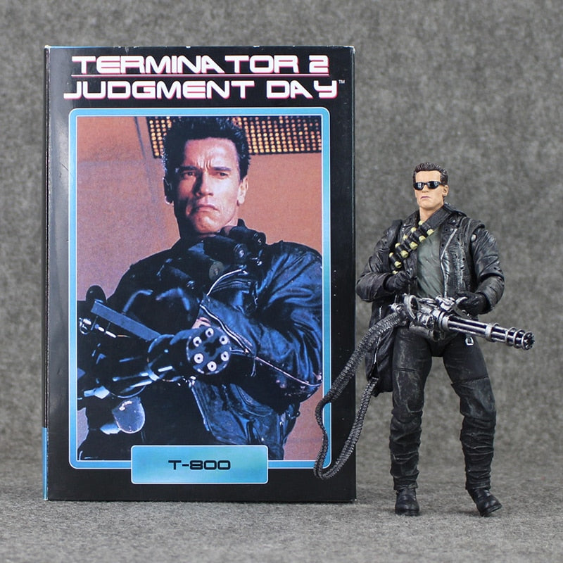 17cm NECA The Terminator 2 T-800 Action Figure Pescadero Judgment Day Hospital Doll PVC Model Toy