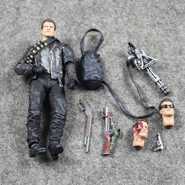 17cm NECA The Terminator 2 T-800 Action Figure Pescadero Judgment Day Hospital Doll PVC Model Toy