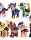 7 Pcs/Set Paw Patrol Dog Puppy Anime Figure Patrulla Canina Action Figure Model Kids Toys Children Gifts